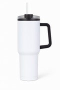 40oz Sublimation Tumbler with Handle and Straw
